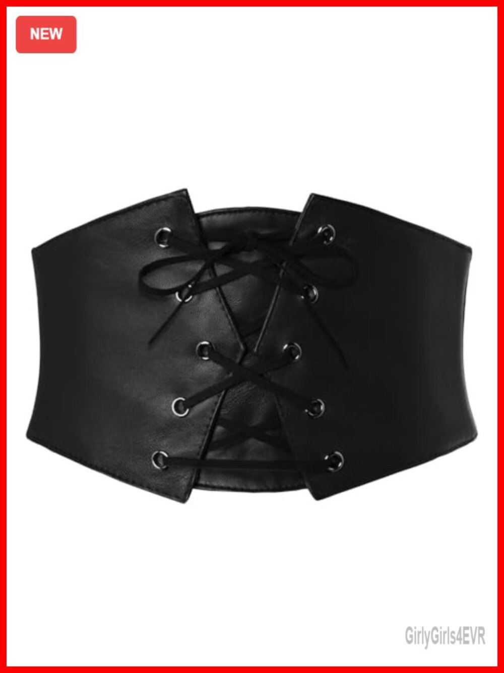 Wide Elastic Corset Belt Lace-Up Renaissance Steampunk Waist Belt